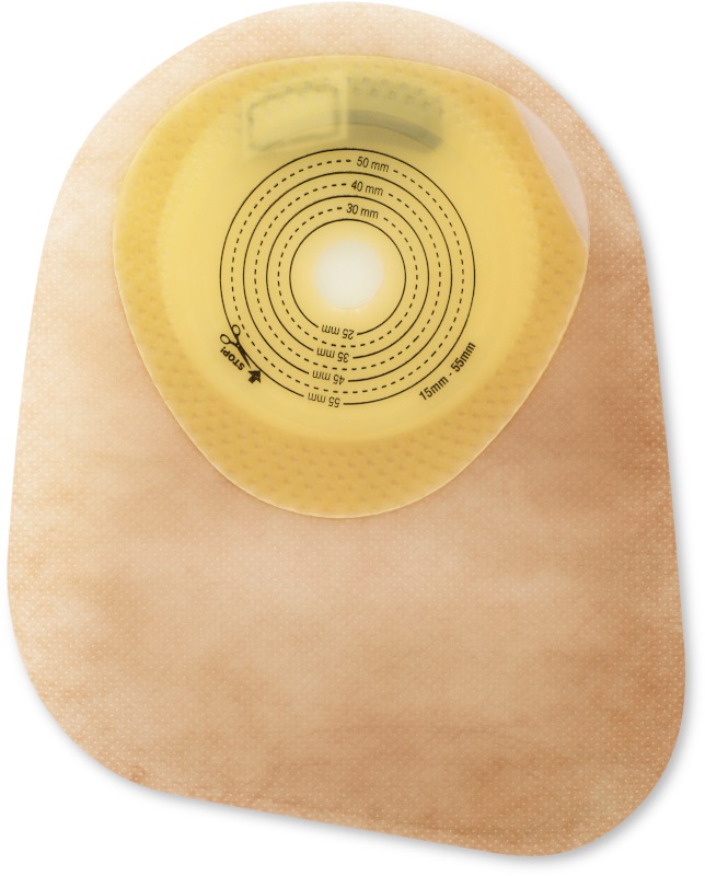 SACCA PER COLOSTOMIA CON BARRIERA PROTETTIVA IDROCOLLOIDALE AUTOPORTANTE OPACA MODERMA FLEX C 15/55 MM 30 PEZZI + 30 COPRIFILTRO - farmacialombardia.it