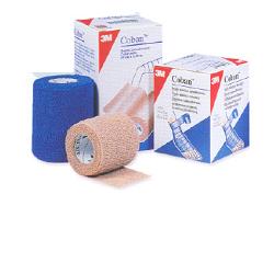 BENDA ELASTICA COMPRESSIVA AUTOADESIVA COBAN 5X230CM IN ESTENSIONE 5X450CM COLOR CARNE - farmacialombardia.it