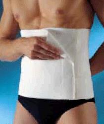 CIZETA ORTO' FLEXA FASCIA POSTOPERATORIA H 27 JOLLY A TRE STRISCE UNITE BIANCO 3 - farmacialombardia.it
