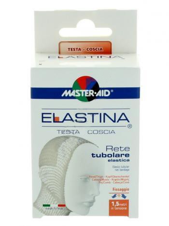 RETE TUBOLARE ELASTICA IPOALLERGENICA MASTER-AID ELASTINA TESTA/COSCIA 1,5 MT IN TENSIONE CALIBRO 6 CM - farmacialombardia.it