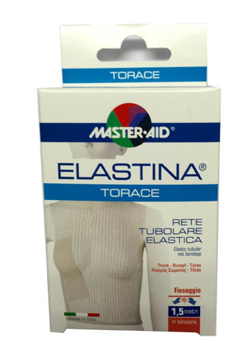 RETE TUBOLARE ELASTICA IPOALLERGENICA MASTER-AID ELASTINA TORACE 5 MT IN TENSIONE CALIBRO 8 CM - farmacialombardia.it