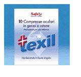PRONTEX GARZA COMPRESSA OCULARE NON ADESIVA COTONE 10 PEZZI - farmacialombardia.it