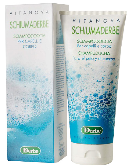 SCHIUMADERBE SCIAMPODOCCIA PER CAPELLI E CORPO 200 ML - farmacialombardia.it