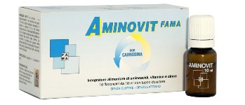 AMINOVIT FAMA CARNOSINA 10 FLACONCINI 10 ML - farmacialombardia.it