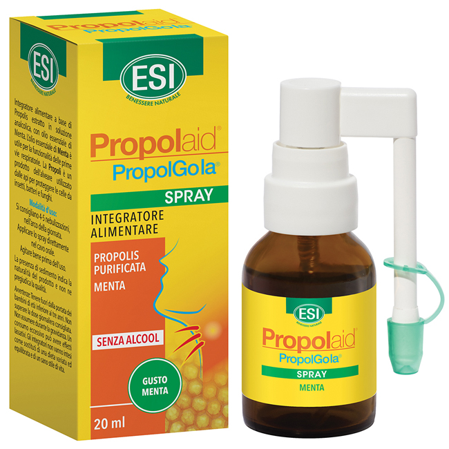 ESI PROPOLAID SPRAY GOLA ANALCOLICO MENTA 20 ML - farmacialombardia.it