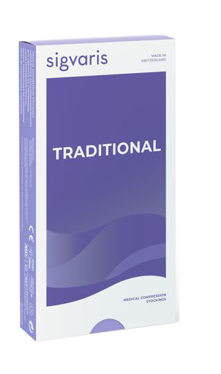 SIGVARIS 503 CCL2 CALZA MEZZA-COSCIA TRADITIONAL LUNGA PUNTA APERTA BEIGE M - farmacialombardia.it