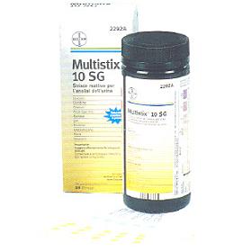 STRISCIA REATTIVA MULTITEST MULTISTIX 10SG 25 PEZZI - farmacialombardia.it