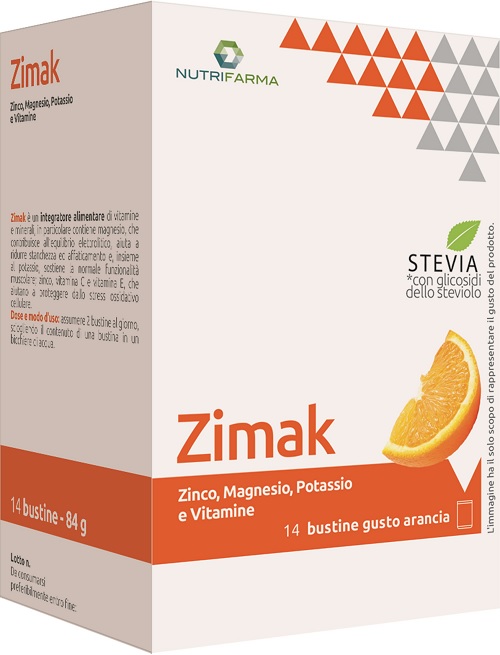 ZIMAK 14 BUSTINE 6 G ARANCIO - farmacialombardia.it