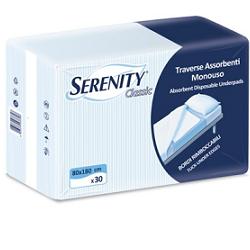 TRAVERSA SALVAMATERASSO SERENITY CLASSIC XL 80X180CM 30 PEZZI - farmacialombardia.it