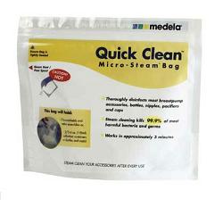 QUICK CLEAN SACCA PER STERILIZZAZIONE A MICROONDE 5 PEZZI - farmacialombardia.it