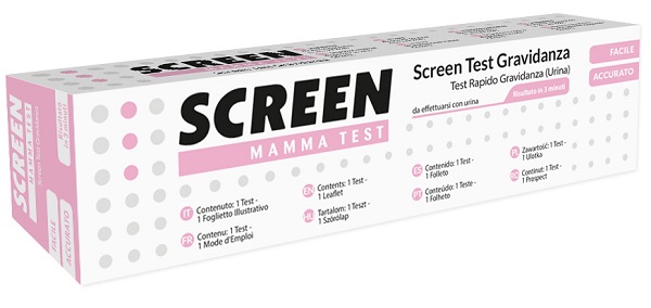 SCREEN TEST ORMONE HCG GRAVIDANZA NELL'URINA SCREEN TEST HCG 1 PEZZO - farmacialombardia.it