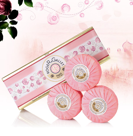 ROGER&GALLET ROSE SAPONETTE 3 X 100 G - farmacialombardia.it