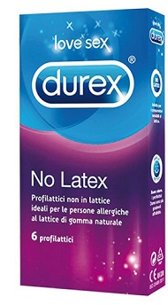 PROFILATTICO DUREX NO LATEX 6 PEZZI - farmacialombardia.it
