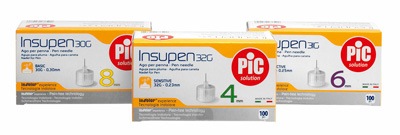 AGO PER PENNA DA INSULINA PIC GAUGE 31 5 MM 100 PEZZI - farmacialombardia.it
