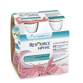 RESOURCE HP/HC FRAGOLA 4 BOTTIGLIE 200 ML - farmacialombardia.it