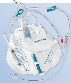 CATETERE IN SILICONE SCANALATO PROFILCATH PRECONNESSO CH14 LUNGHEZZA 40CM + SACCA DI DRENAGGIO DA 2000ML GRADUATA CON TUBO DI SCARICO ELASTICO E CHIUSURA A MORSETTO - farmacialombardia.it