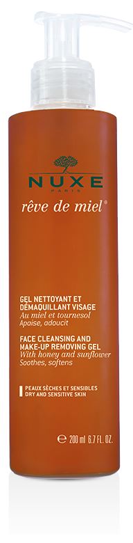 NUXE REVE DE MIEL GEL STRUCCANTE E DETERGENTE 200 ML - farmacialombardia.it
