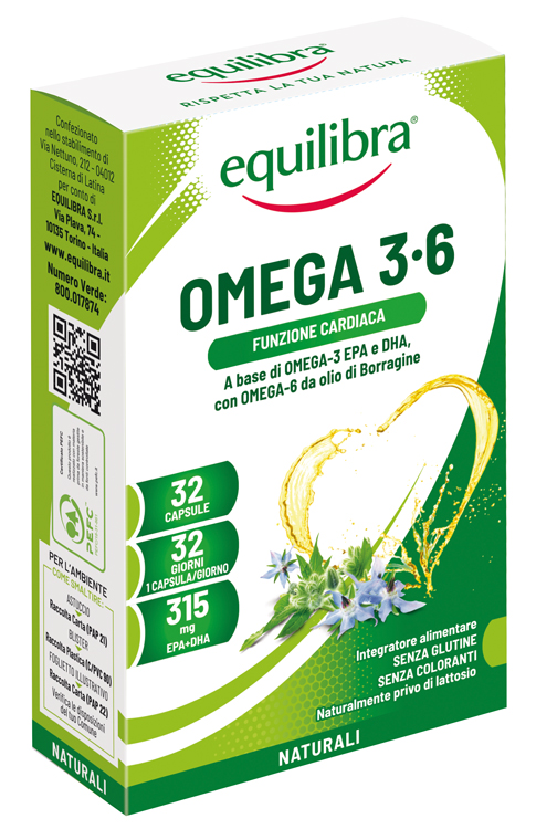 OMEGA 3-6 32 CAPSULE - farmacialombardia.it