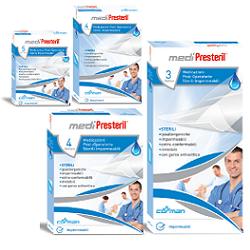 MEDICAZIONE POST OPERATORIA MEDIPRESTERIL IMPERMEABILE 7,5X10CM 4 PEZZI - farmacialombardia.it