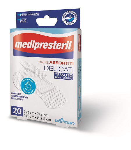 CEROTTO IN STRISCIA MEDIPRESTERIL DELICATO TNT 50X6CM - farmacialombardia.it