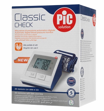 MISURATORE PRESSIONE PIC CLASSIC CHECK INTERNAZIONALE - farmacialombardia.it