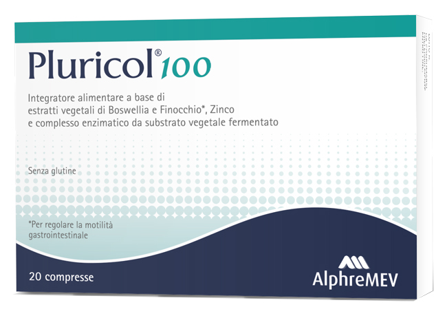 PLURICOL 100 20 COMPRESSE - farmacialombardia.it