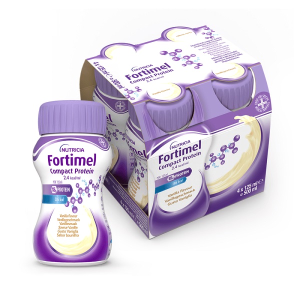 FORTIMEL COMPACT PROTEIN VANIGLIA 4 BOTTIGLIE DA 125 ML - farmacialombardia.it