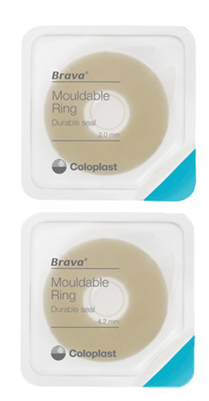 BRAVA ANELLO PLASMABILE DI PASTA NO ALCOL PER STOMIA 2 MM 10 PEZZI - farmacialombardia.it