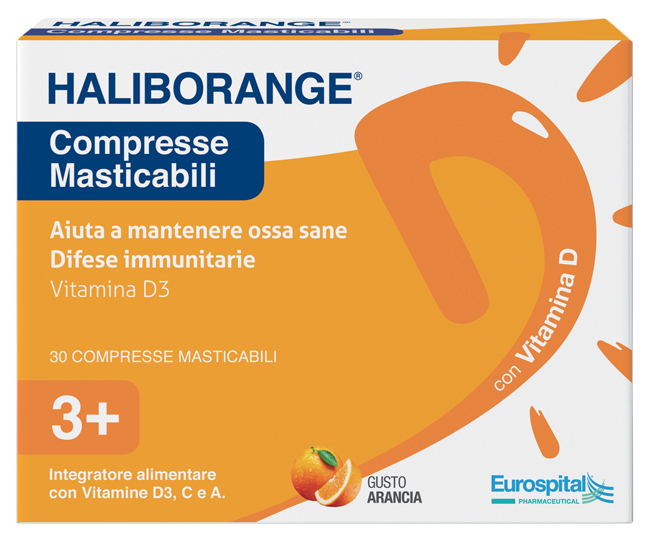 HALIBORANGE 30 COMPRESSE MASTICABILI 450MG - farmacialombardia.it