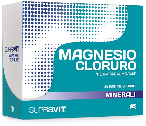 SUPRAVIT MAGNESIO CLORURO 24 BUSTINE - farmacialombardia.it