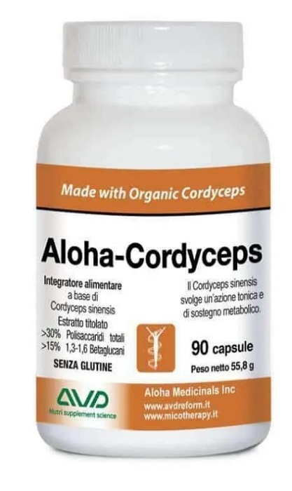 ALOHA CORDYCEPS 90 CAPSULE - farmacialombardia.it