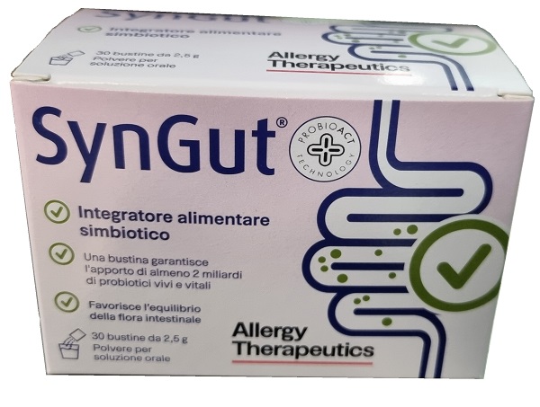 SYNGUT 30 BUSTINE DI LIOFILIZZATO DA 2,5 G IN ASTUCCIO 75 G - farmacialombardia.it