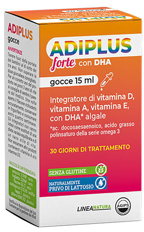 ADIPLUS FORTE CON DHA GOCCE FLACONCINO 15 ML - farmacialombardia.it