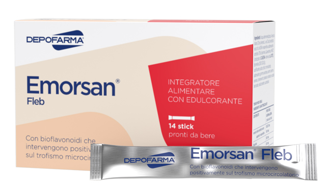 EMORSAN FLEB 14 STICK PACK DA 15 ML - farmacialombardia.it