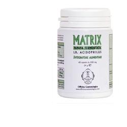 MATRIX PAPAYA FERMENTATA + LACTOBACILLUS 60 CAPSULE - farmacialombardia.it