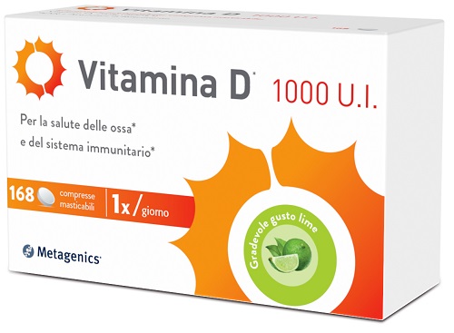 VITAMINA D 1000 UI 168 COMPRESSE MASTICABILI - farmacialombardia.it
