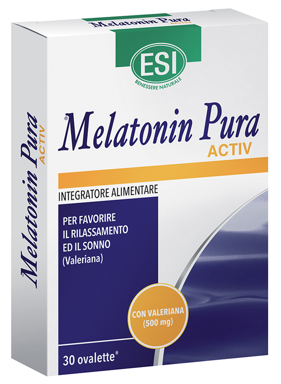 ESI MELATONIN PURA ACTIV 30 OVALETTE - farmacialombardia.it