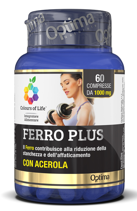 COLOURS OF LIFE FERRO PLUS 60 COMPRESSE 1000 MG - farmacialombardia.it