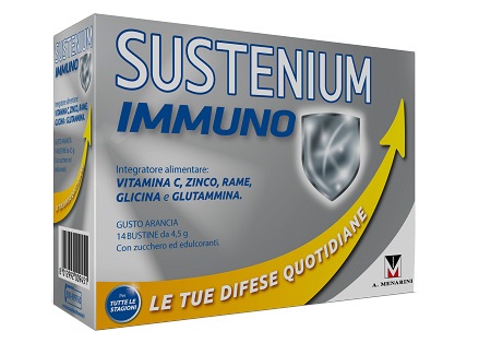 SUSTENIUM IMMUNO ENERGY 14 BUSTINE DA 4,5 G - farmacialombardia.it
