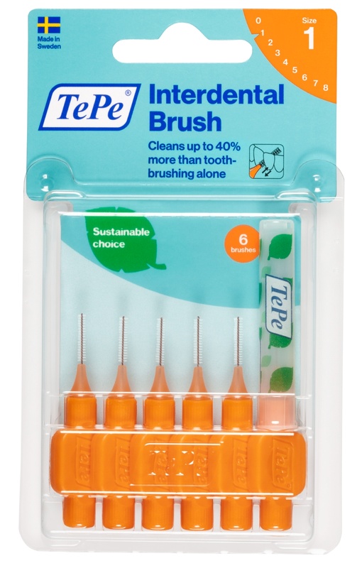 TEPE SCOVOLINO ARANCIONE 0,45 MM 6 PEZZI - farmacialombardia.it