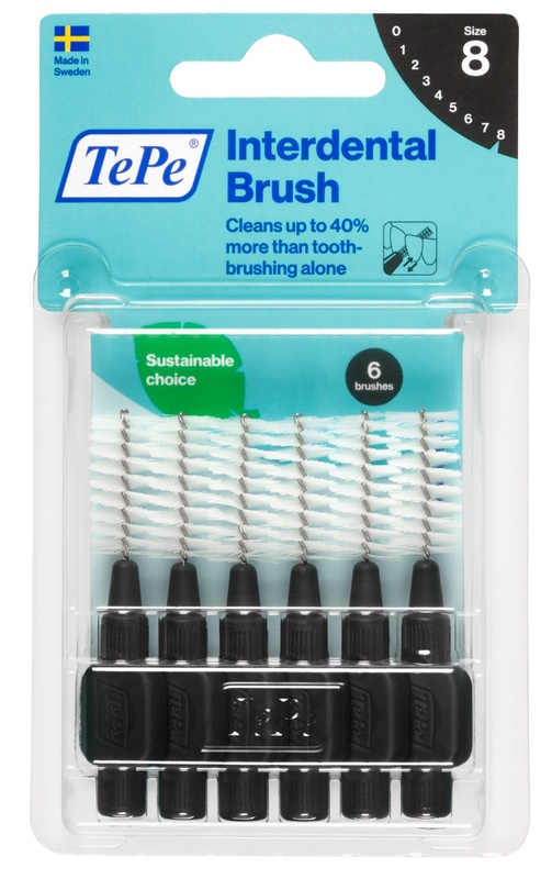 TEPE SCOVOLINO NERO 1,5MM 6 PEZZI - farmacialombardia.it