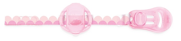 CHICCO CLIP SALVASUCCHIETTO ROSA 1 PEZZO - farmacialombardia.it