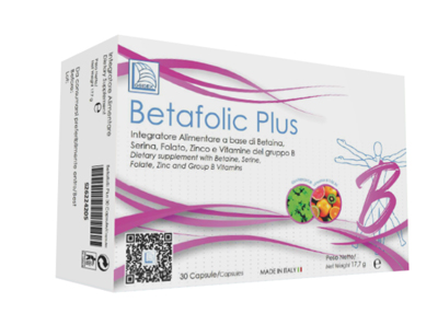BETAFOLIC PLUS 30 CAPSULE ASTUCCIO 18,6 G - farmacialombardia.it