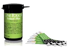 STRISCE MISURAZIONE GLICEMIA ONETOUCH SELECT PLUS 25 STRISCE - farmacialombardia.it