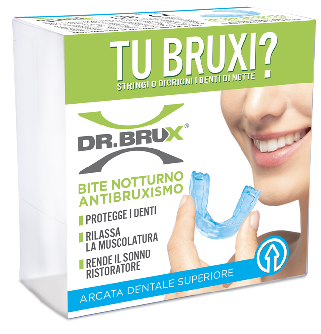 DR BRUX BITE NOTTE SUP AZZURRO - farmacialombardia.it