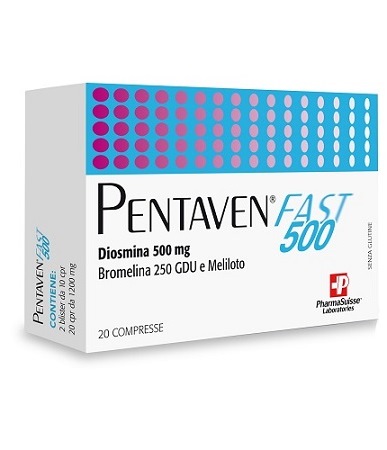 PENTAVEN FAST 500 20 COMPRESSE - farmacialombardia.it