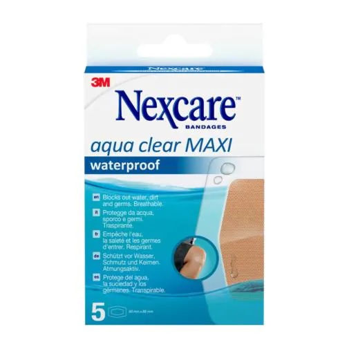 CEROTTO NEXCARE AQUA 360 60X89 MAXI 5 PEZZI - farmacialombardia.it