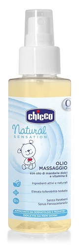 CHICCO OLIO MASSAGGIO NATURAL SENSATION 100 ML - farmacialombardia.it