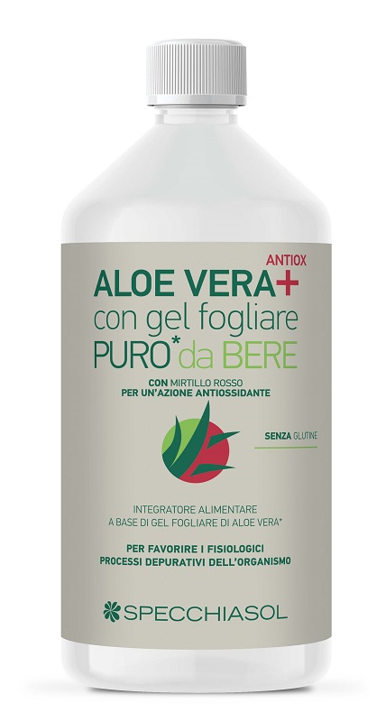 SUCCO ALOEVERA+ ALOE/MIRTILLO ROSSO 1 LITRO - farmacialombardia.it