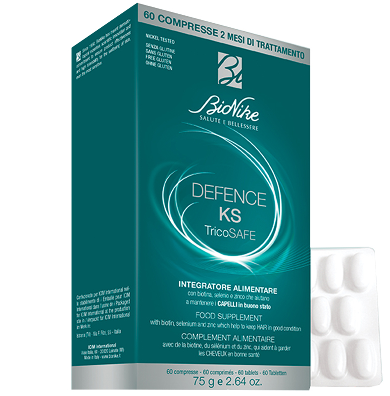 DEFENCE KS TRICOSAFE 36 COMPRESSE - farmacialombardia.it